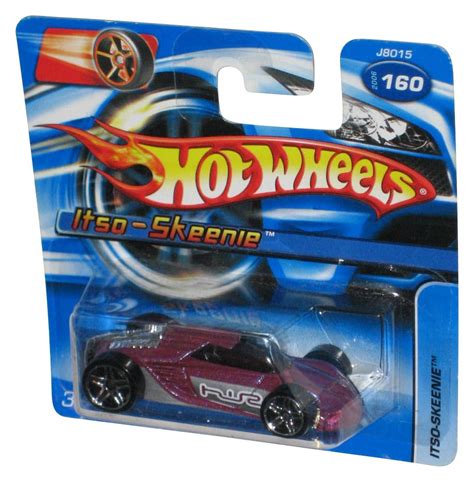 Hot Wheels Itso Skeenie 2006 Mattel Purple Toy Car 160 Short Card Walmart
