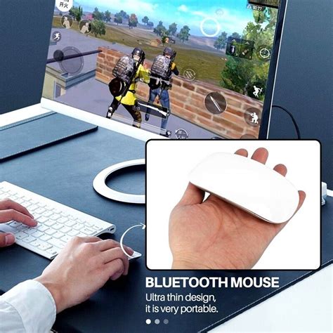 X Souris Magique Sans Fil Bluetooth Souris D Ordinateur Silencieuse