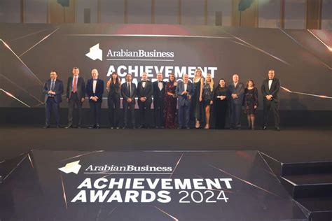 Arabian Business Achievement Awards 2024 Winners Revealed Arabian