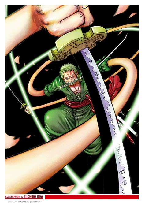 Zoro And His Three Sword Style With Luffy S Devil Fruit Ability