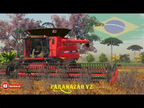 Colhendo Feij O No Mapa Paranaz O V Farming Simulator Youtube