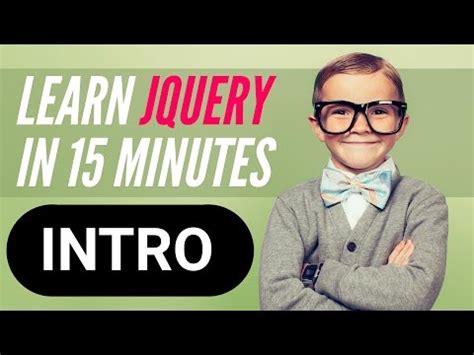 Learn Learn Jquery In Minutes Series Welcome Mind Luster