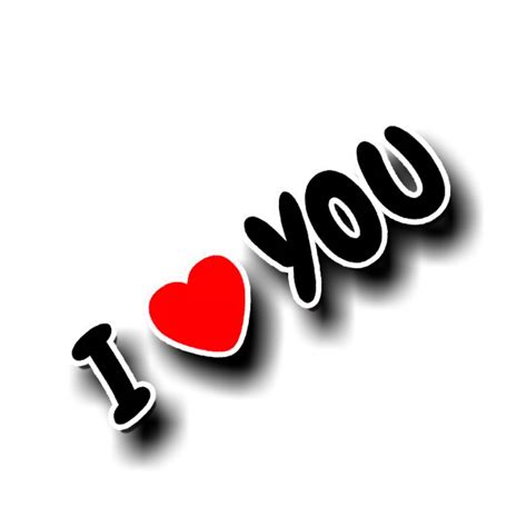 I love you 17259430 PNG