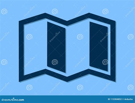 Paper Flip Icon Stock Vector Illustration Of Flap Symbol 113304852