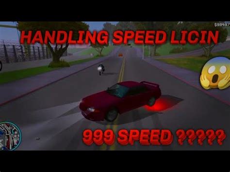 HANDLING DRIFT SPEED LICIN WORK SAMP GTA SA YouTube