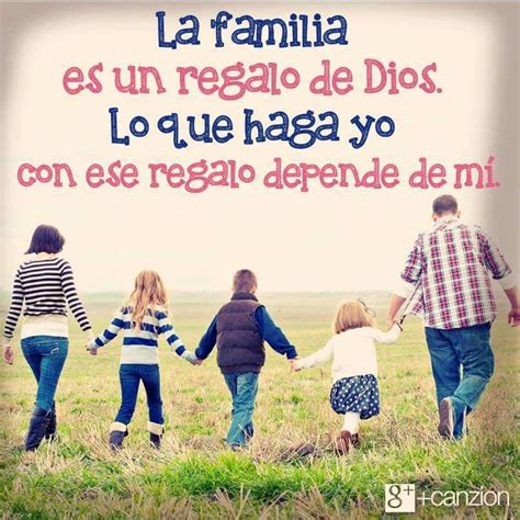 La Familia Es Un Regalo De Dios Christian World Word Of God Learning