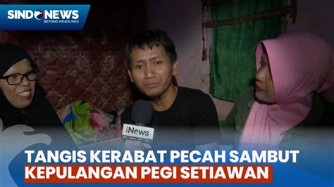 Tak Kuasa Menahan Tangis Antusiasme Warga Desa Kepongpongan Sambut