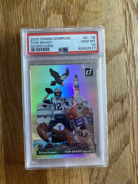 Tom Brady Donruss D Tb Downtown Ssp Price Guide Sports Card