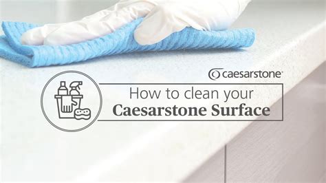 How To Clean Your Caesarstone YouTube