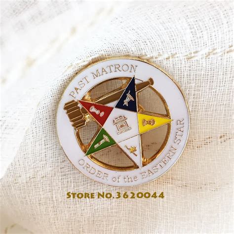 50pcs Custom OES Lapel Pin Masonic Free Mason Enamel Pins And Brooch