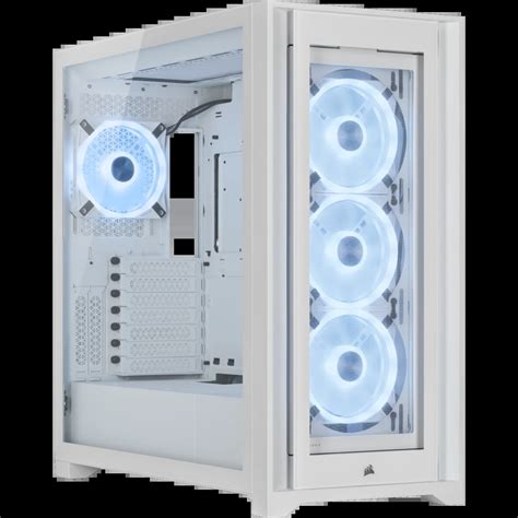 ICUE 5000X RGB QL Edition Mid Tower ATX Case True White