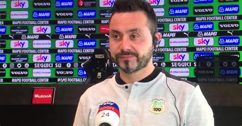 De Zerbi Inter Una Big Sassuolo Ecco Cosa Serve Le Condizioni Di