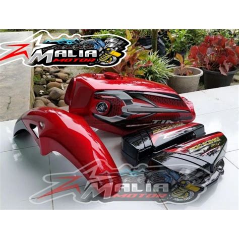 Jual Cover Body Set Halus Yamaha Rx King Warna Merah Maroon Shopee