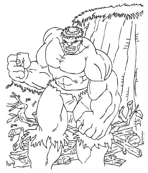 Desenhos Do Hulk Para Colorir