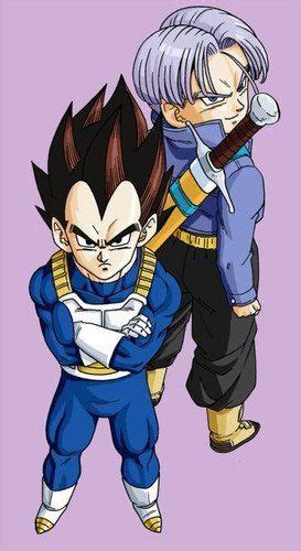 Vegeta Y Trunks Del Futuro Personajes De Dragon Ball Vegeta Y Trunks