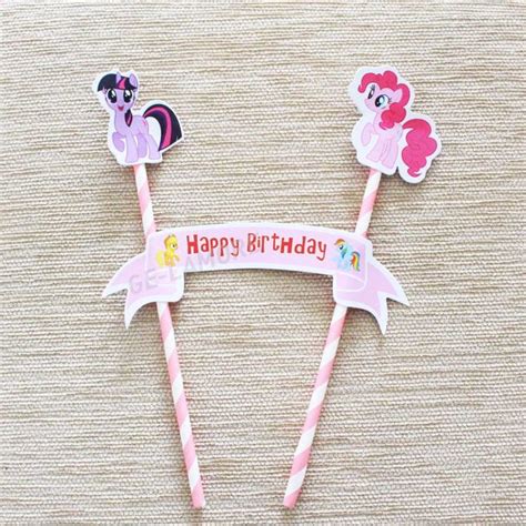 Jual Cake Toppers Happy Birthday Hbd Tusukan Hiasan Kue Hbd Karakter