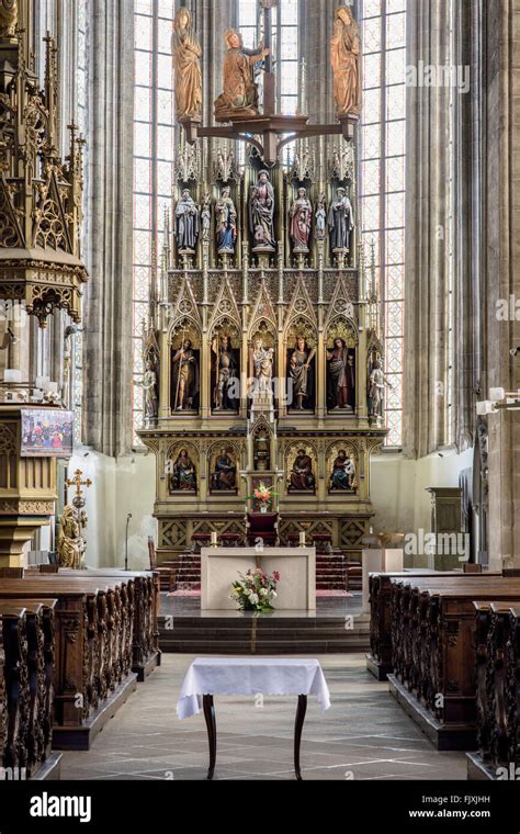 Interior De La Catedral De San Bartolom Fotograf A De Stock Alamy