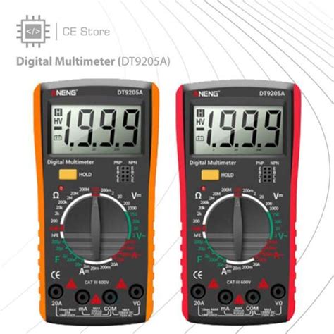 Digital Multimeter (DT9205A) | CE Store