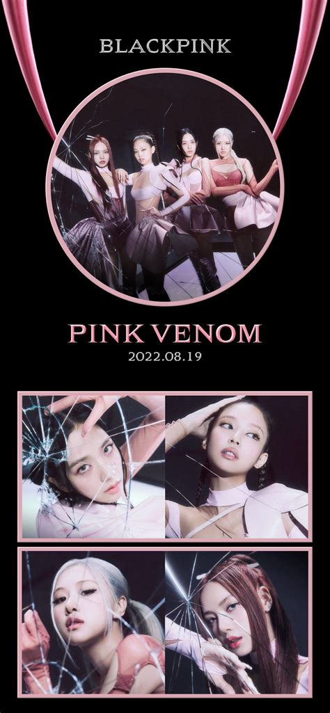 Blackpink S Pink Venom Album Poster