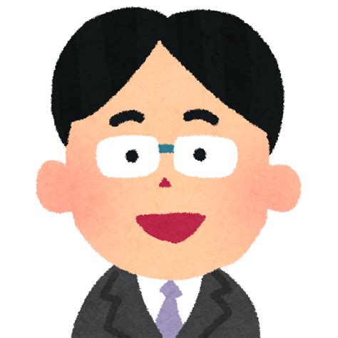 いろいろな男性会社員のアイコン かわいいフリー素材集 いらすとや