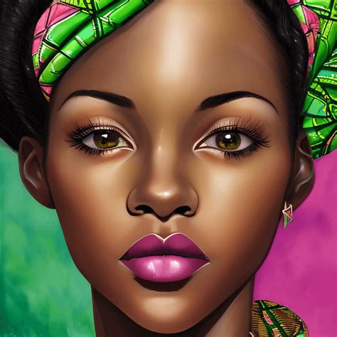 African American Beauty · Creative Fabrica