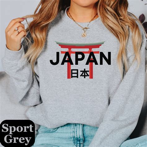 Japan Sweatshirt Japanese Streetwear Japan Shirt Japanese Long Sleeve