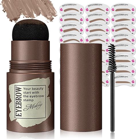 Amazon Eyebrow Stamp Stencil Kit Long Lasting Eye Brow Stencil