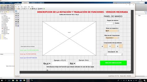 Matlab Rotar Y Trasladar Funciones D Y D Con Vectores De Traqueo