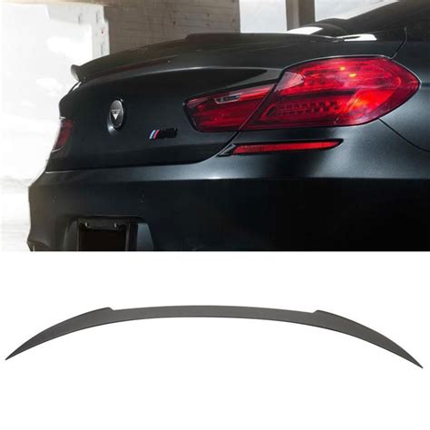 2012 2018 Bmw 6 Series F12 Convertible Trunk Spoiler Wing Matte Black Ast Bf12tv Mb