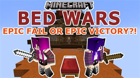 Minecraft Bed Wars On Hypixel Server Epic Or Fail Youtube