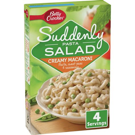 Betty Crocker Suddenly Creamy Macaroni Pasta Salad Mix 65 Oz