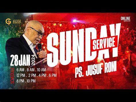 Ibadah Online GSJS Jakarta W Ps Jusuf Roni 18 00 YouTube