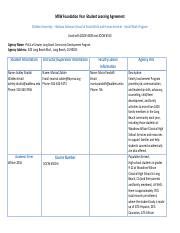 Field 1 And 2 Learning Agreement Copy 655 Pdf MSW Foundation Year