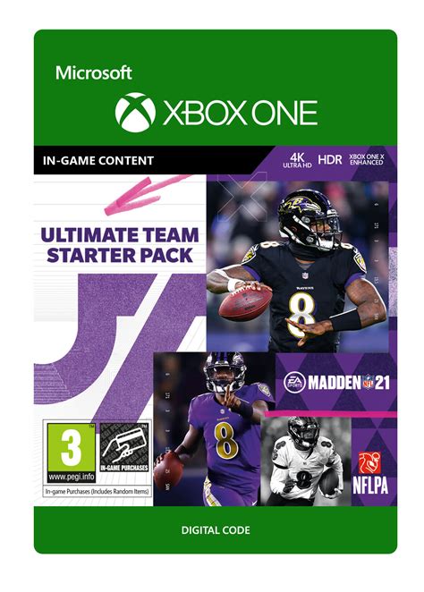 Madden Nfl 21 Mut Starter Pack Xbox Onexbox Series Xxbox Series S