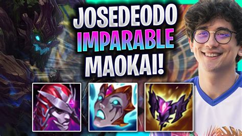 JOSEDEODO ES IMPARABLE CON MAOKAI EST Josedeodo Juega Maokai Jungla