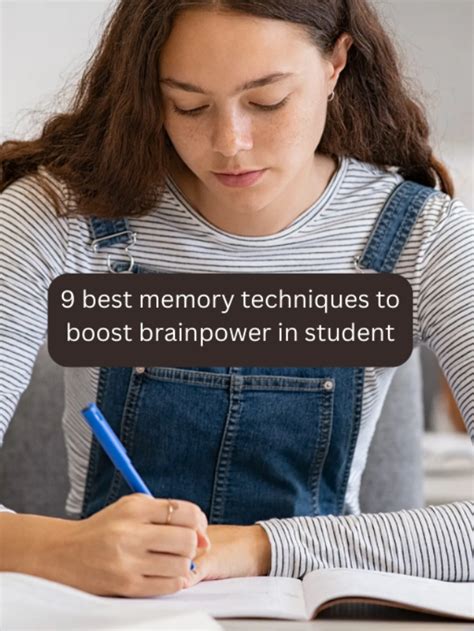 Best Memory Techniques To Boost Brainpower In Student