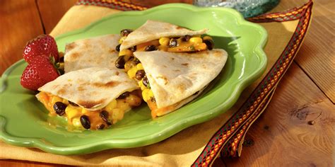 Black Bean And Corn Quesadillas Recipe Sargento