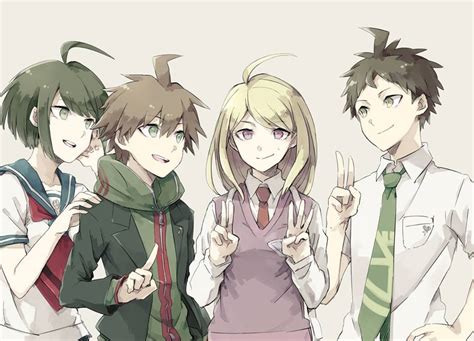 4 Main Characters Assemble Rdanganronpa