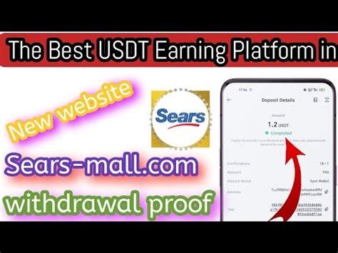 Welcome To Sears Mall Sign Up To Give Usdt New Long Term Usdt