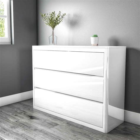 White Gloss Bedroom Drawers for sale in UK | 78 used White Gloss ...