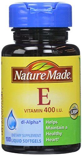 Nature Made Vitamin E 400 Iu Softgels 100 Ct Pack Of 2 Pricepulse