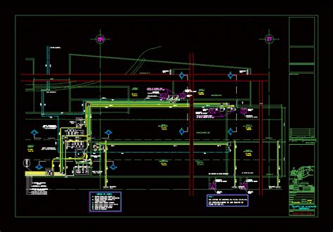 Cuarto De Maquinas En AutoCAD Librería CAD