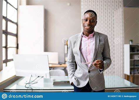 Successful Business Manager Portrait Stock Photo Image Of Suit