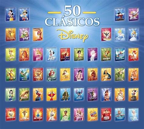 50 Clasicos De Disney Coleccion Boxset Peliculas En Dvd 699900