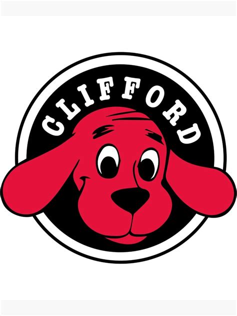 "Clifford the big red dog" Poster for Sale by SonPick | Redbubble