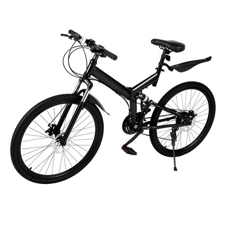 Aiqidi 26 Inch 21 Speed Carbon Foldable Mountain Bike Full Suspension