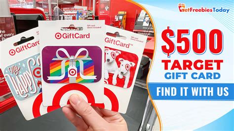 Free 500 Target T Card