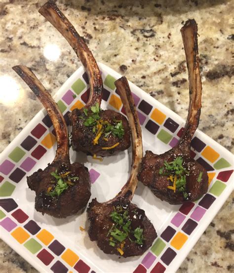 Guinness Glazed Lamb Chops