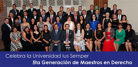 Celebra La Universidad Ius Semper A Sus Graduados De Especialidades