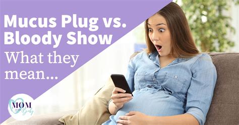 Bloody Show vs. Mucus Plug - yes they're different, here's how... – Mom ...